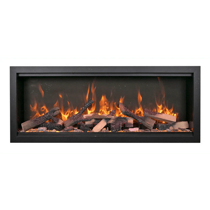 Amantii Symmetry Extra Tall Bespoke 60" Indoor Outdoor Built-In Smart Electric Fireplace | SYM-60-XT-BESPOKE