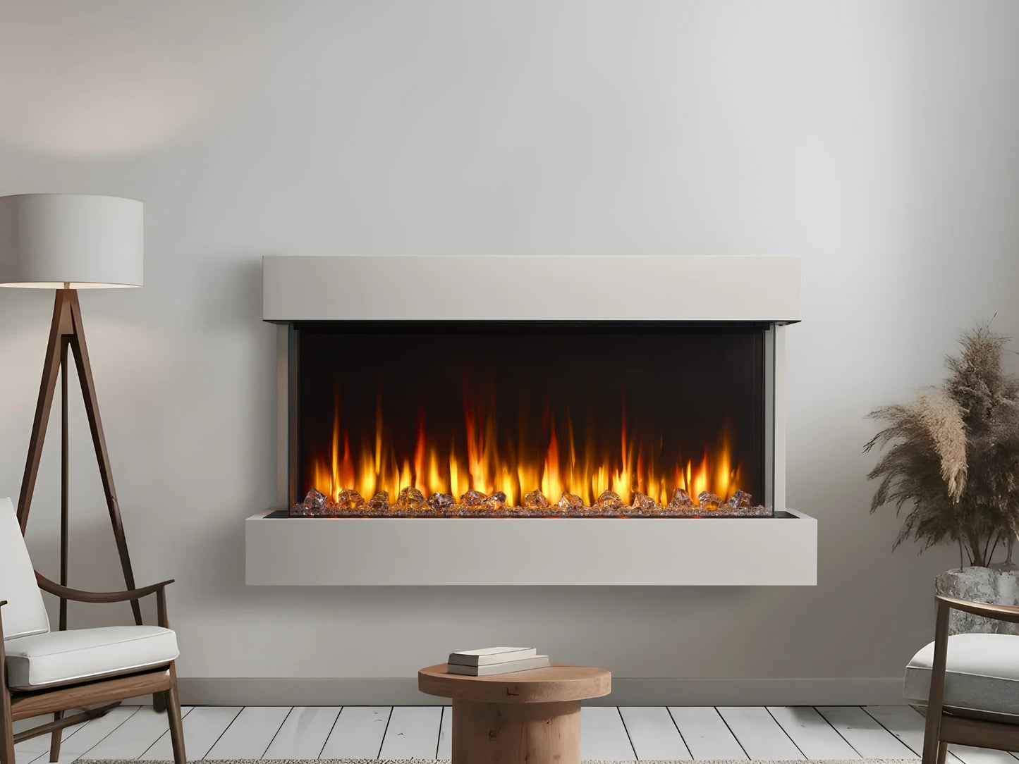 SimpliFire Triton 65" Linear Electric Fireplace