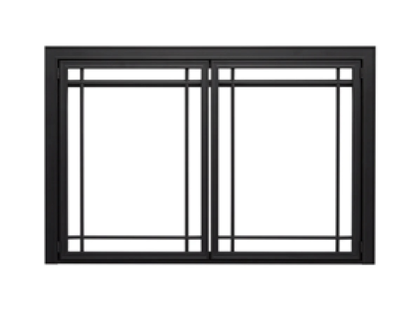 SimpliFire 35" Mission Door Front Operable - FT-MISSION-35
