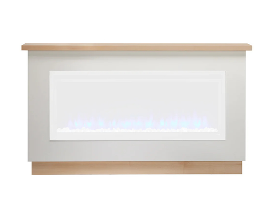 SimpliFire Boyd Ready-to-Finish Style Build-Out Kit for 50" Allusion Platinum