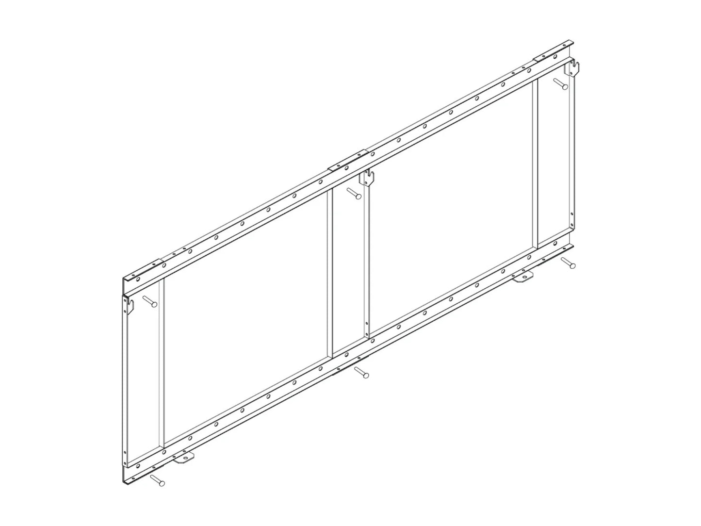 SimpliFire Electric 48" Wall Mount Kit