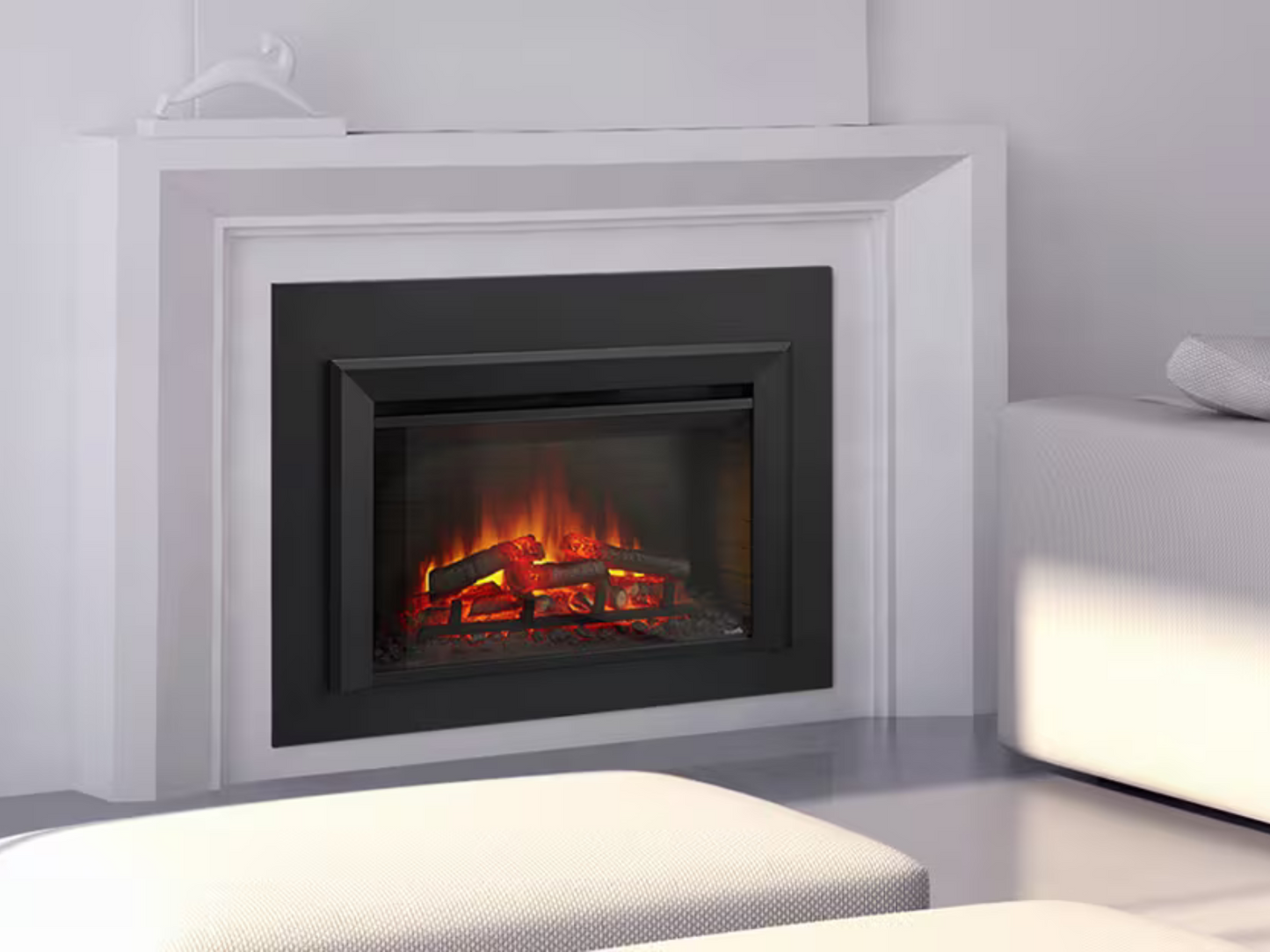 SimpliFire 44" x 32" 4-Sided Large surround with Removable Bottom Piece for 35" Electric Insert