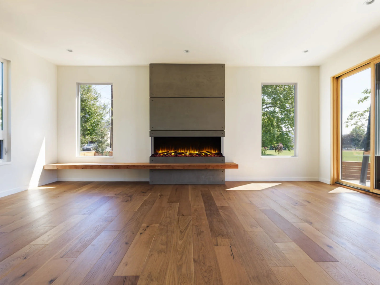 SimpliFire Scion Trinity 55" 3-Sided Linear Electric Fireplace