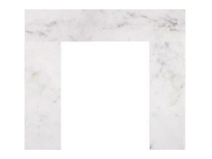 Majestic MBBVMS1PK1 Set 1 Single-Pack Bianco White Marble Stone Surround