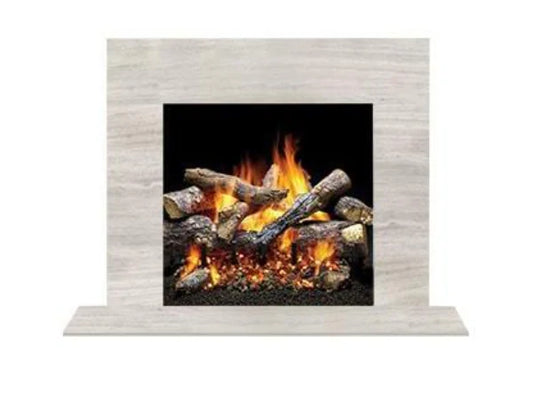 Majestic MBDDMS1PK1 Set 1 Single-Pack Driftwood Marble Stone Surround