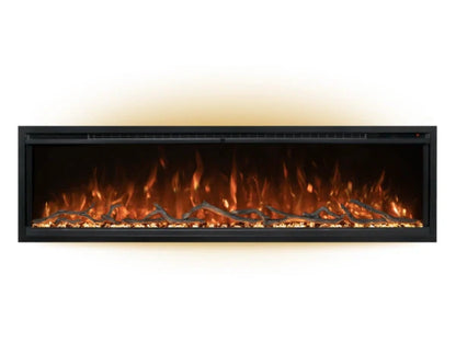 Modern Flames Spectrum Slimline 60" Built-in/Wall Mounted Linear Electric Fireplace