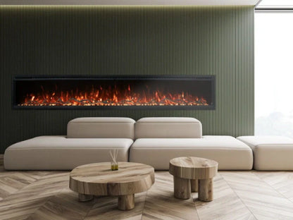 Modern Flames Spectrum Slimline 50" Built-in/Wall Mounted Linear Electric Fireplace