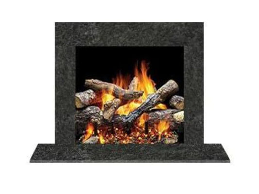 Majestic MBSGMS1 Set 1 Steel Gray Granite Stone Surround