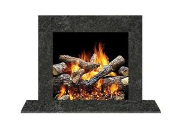 Majestic MBSGMS2 Set 2 Steel Gray Granite Stone Surround