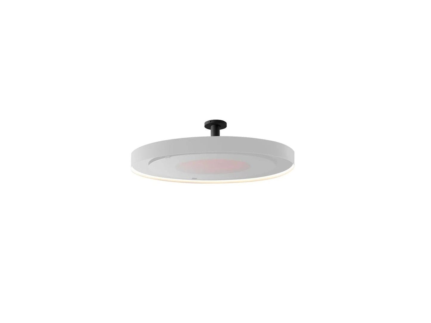 Bromic Heating 24" Twin Straight Ceiling Pole for Eclipse Smart-Heat Electric Heater