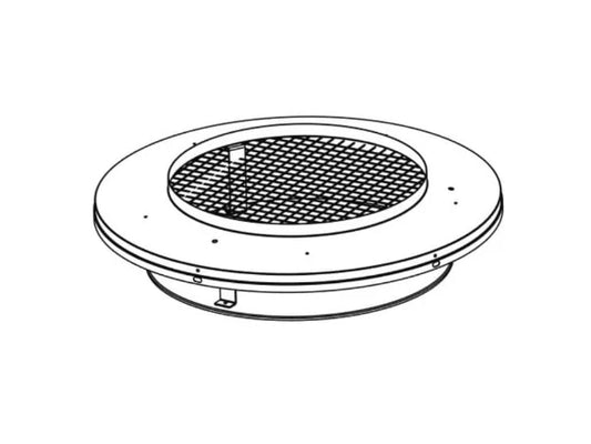 Majestic Round Termination Top Adaptor Kit for Shroud