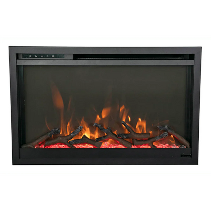 Amantii Traditional Xtraslim 30" Smart Electric Fireplace | TRD-30-XS