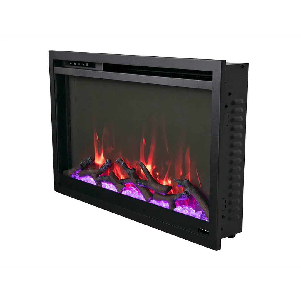 Amantii Traditional Xtraslim 33" Smart Electric Fireplace | TRD-33-XS