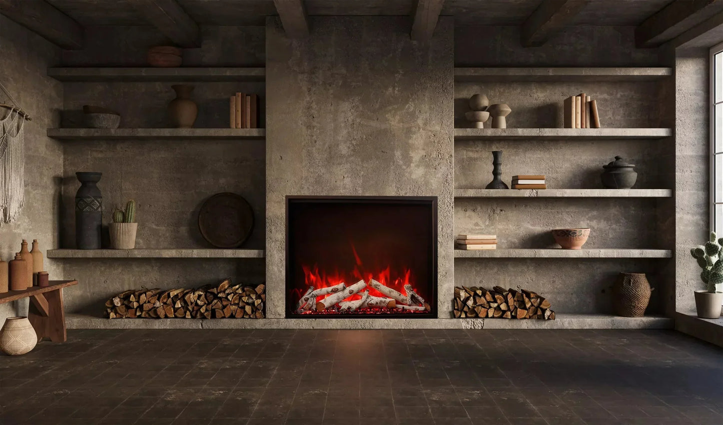 Bespoke 30" Smart Indoor/Outdoor Electric Fireplace Insert