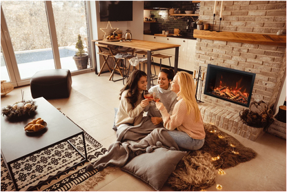 Bespoke 30" Smart Indoor/Outdoor Electric Fireplace Insert