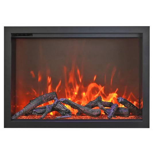 Amantii Traditional Bespoke 38" Smart Indoor/Outdoor Electric Fireplace | TRD-38-BESPOKE