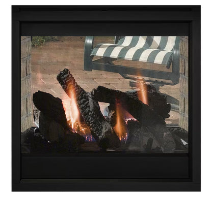 Majestic Twilight 36" Indoor/Outdoor See-Through Gas Fireplace with IntelliFire Natural Gas