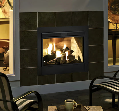 Majestic Twilight 36" Indoor/Outdoor See-Through Gas Fireplace with IntelliFire Natural Gas