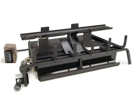 Real Fyre G31 Premier 3-Tiered 33/39" Direct Vent Propane Gas Burner w/ Electronic Valve and On/Off Remote