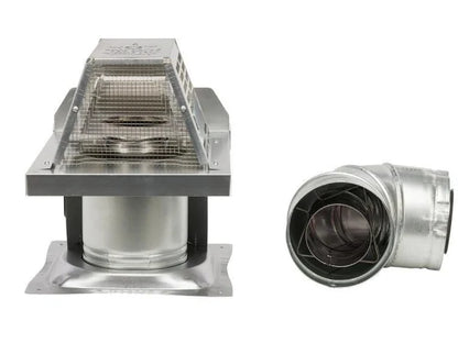 Majestic SLP-TRAPK1 Top Vent Horizontal Termination Kit