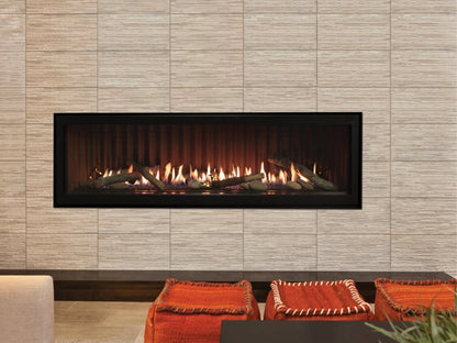 Empire White Mountain Hearth Boulevard 60" Direct Vent Linear Propane Gas Fireplace with Multi Function Remote Control