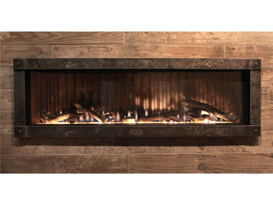 Empire White Mountain Hearth Boulevard 42" Direct Vent Linear Gas Fireplace with Multi Function Remote Control