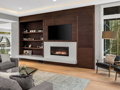 Empire Hearth Boulevard 36/48 Direct Vent Linear Gas Fireplace with Multi Function Remote Control