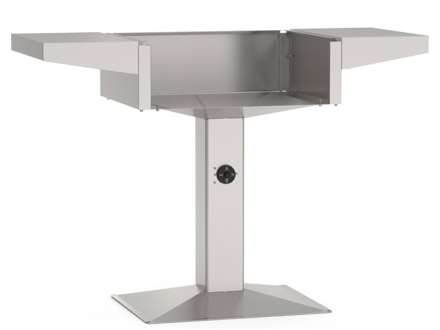 AOG 24" Patio Post Grill Base for Outdoor Cooking Installation Stable Mounting Support