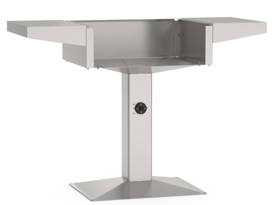 AOG 24" Patio Post Grill Base for Outdoor Cooking Installation Stable Mounting Support