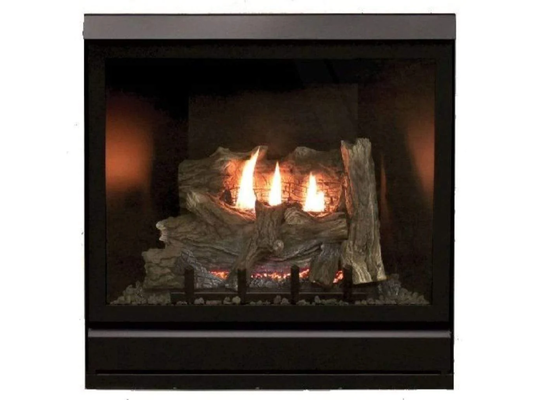 Empire White Mountain Hearth Tahoe Clean Face 42" Direct Vent Deluxe Gas Fireplace with IPI Control On/Off Switch and Blower