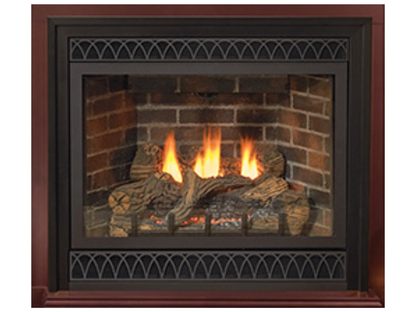 Empire White Mountain Hearth Tahoe 36" Direct Vent Deluxe Gas Fireplace with Millivolt Control and On/Off Switch