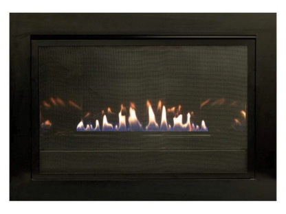 Empire White Mountain Hearth Loft 20" Vent Free Small Gas Fireplace Insert with Millivolt Control and On/Off Switch