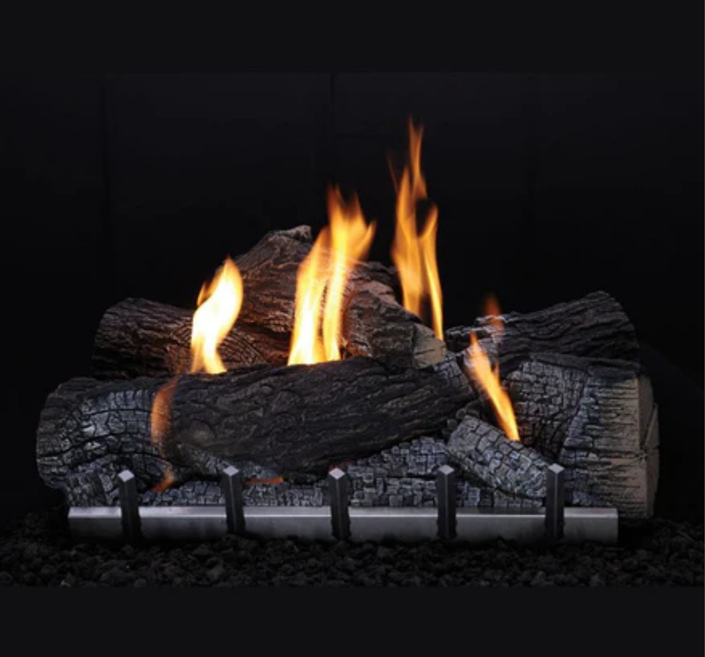 Empire White Mountain Hearth Carol Rose Coastal 24" Outdoor Harmony Stainless Steel Propane Gas Burner with Intermittent Pilot Control