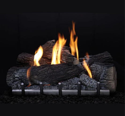 Empire White Mountain Hearth Carol Rose Coastal 30" Outdoor Harmony Stainless Steel Natural Gas Burner with Intermittent Pilot Control