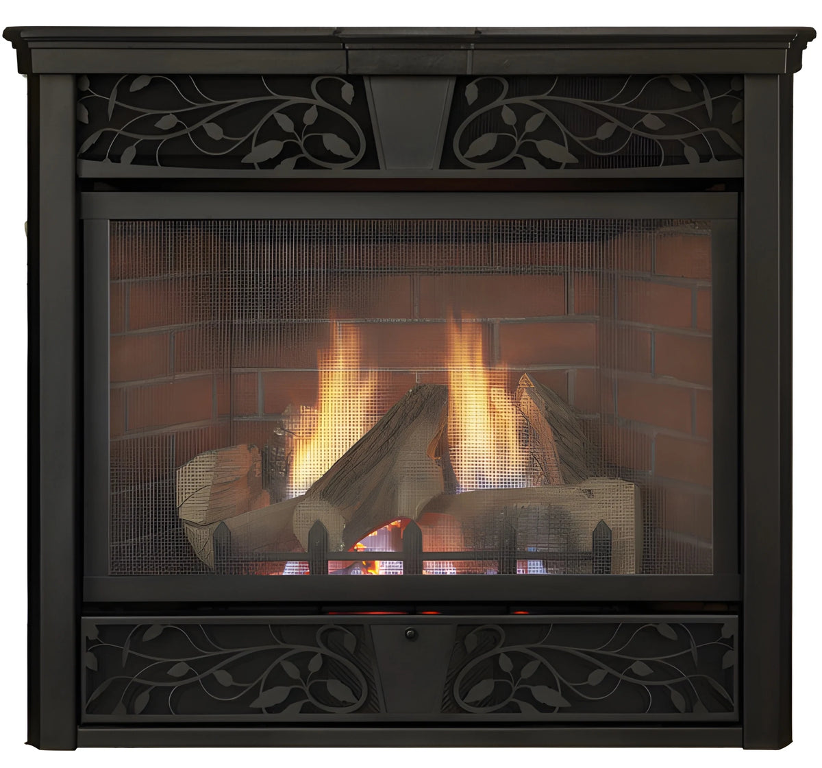 Monessen Symphony 32" Traditional Vent Free Liquid Propane Fireplace with IntelliFire Plus Ignition