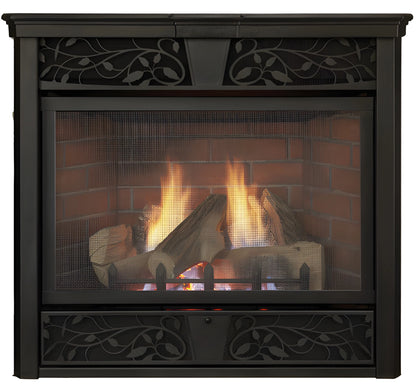 Monessen Symphony 32" Traditional Vent Free Liquid Propane Fireplace with IntelliFire Plus Ignition