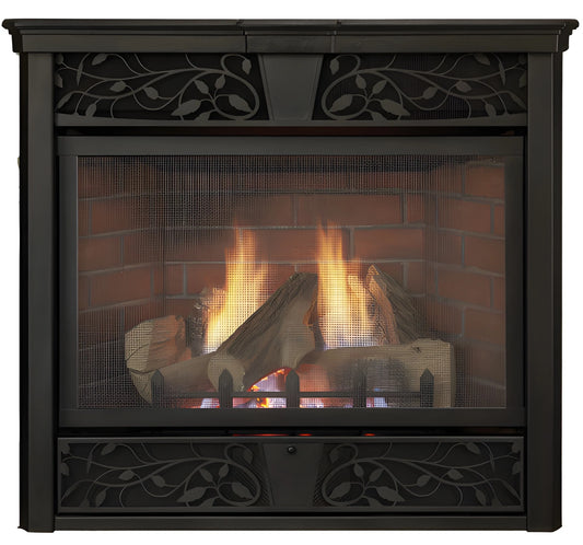 Monessen Symphony 32" Traditional Vent Free Liquid Propane Fireplace with Millivolt Control