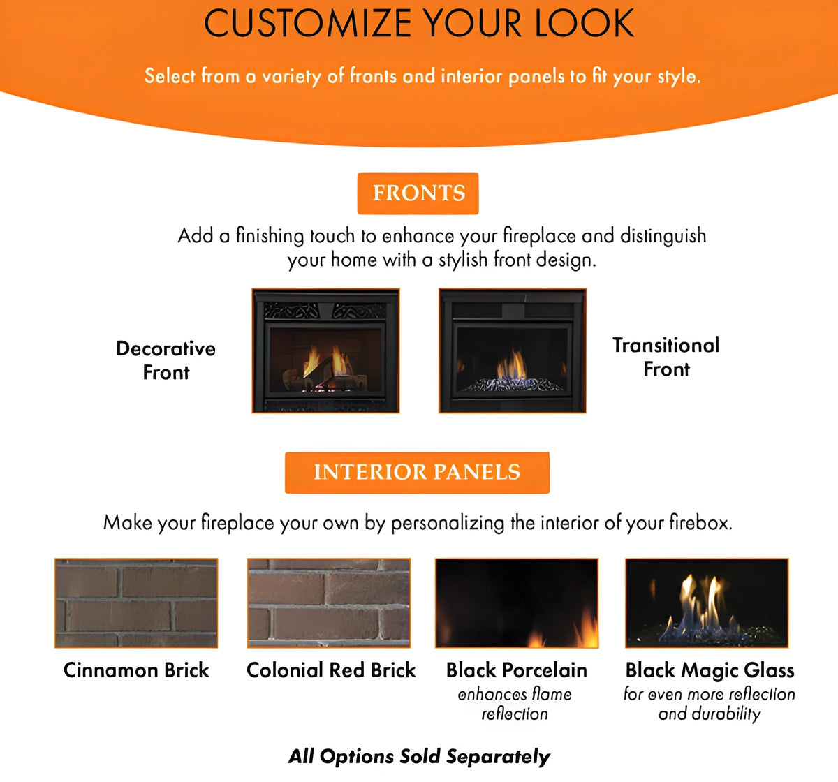 Monessen Symphony 32" Traditional Vent Free Liquid Propane Fireplace with IntelliFire Plus Ignition