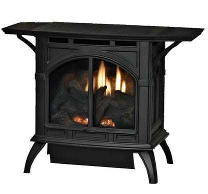 Empire Hearth Spirit Stoves Small Iron Cast and Millivolt Control with On/Off Switch