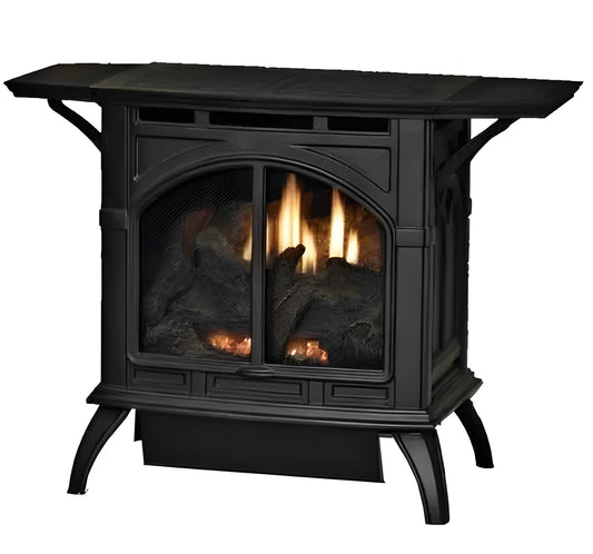 Empire Hearth Spirit Stoves Small Iron Cast and Millivolt Control with On/Off Switch