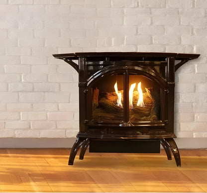 Empire Hearth Spirit Stoves Small Iron Cast and Millivolt Control with On/Off Switch