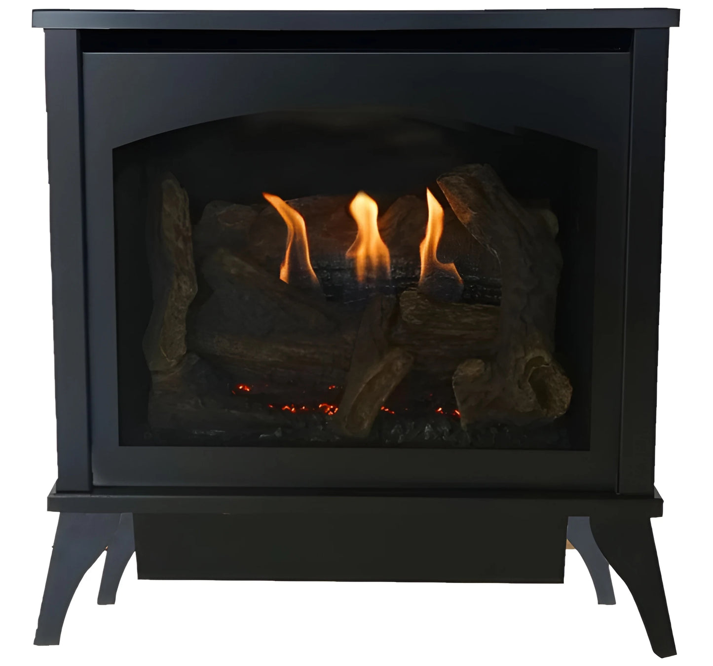 Empire Hearth Spirit 22" Vent Free Small Steel Stove with IPI Control and On/Off Switch