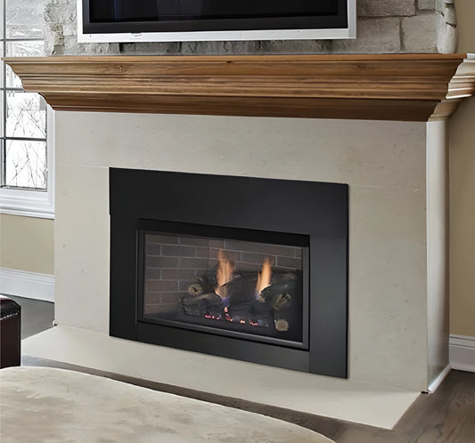 Monessen Solstice/VFI 33" Traditional Vent Free Natural Gas Fireplace Insert with IntelliFire Plus Ignition