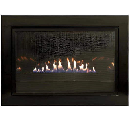 Empire Hearth Loft 28" Vent Free Small Gas Fireplace Insert with IPI Control and On/Off Switch