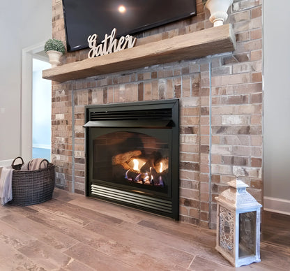 Empire White Mountain Hearth Vail 32" Vent Free Premium Gas Fireplace with IPI Control On/Off Switch and Blower