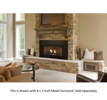 Empire White Mountain Hearth Innsbrook 27" Vent Free Small Gas Fireplace Insert with Millivolt Control and On/Off Switch