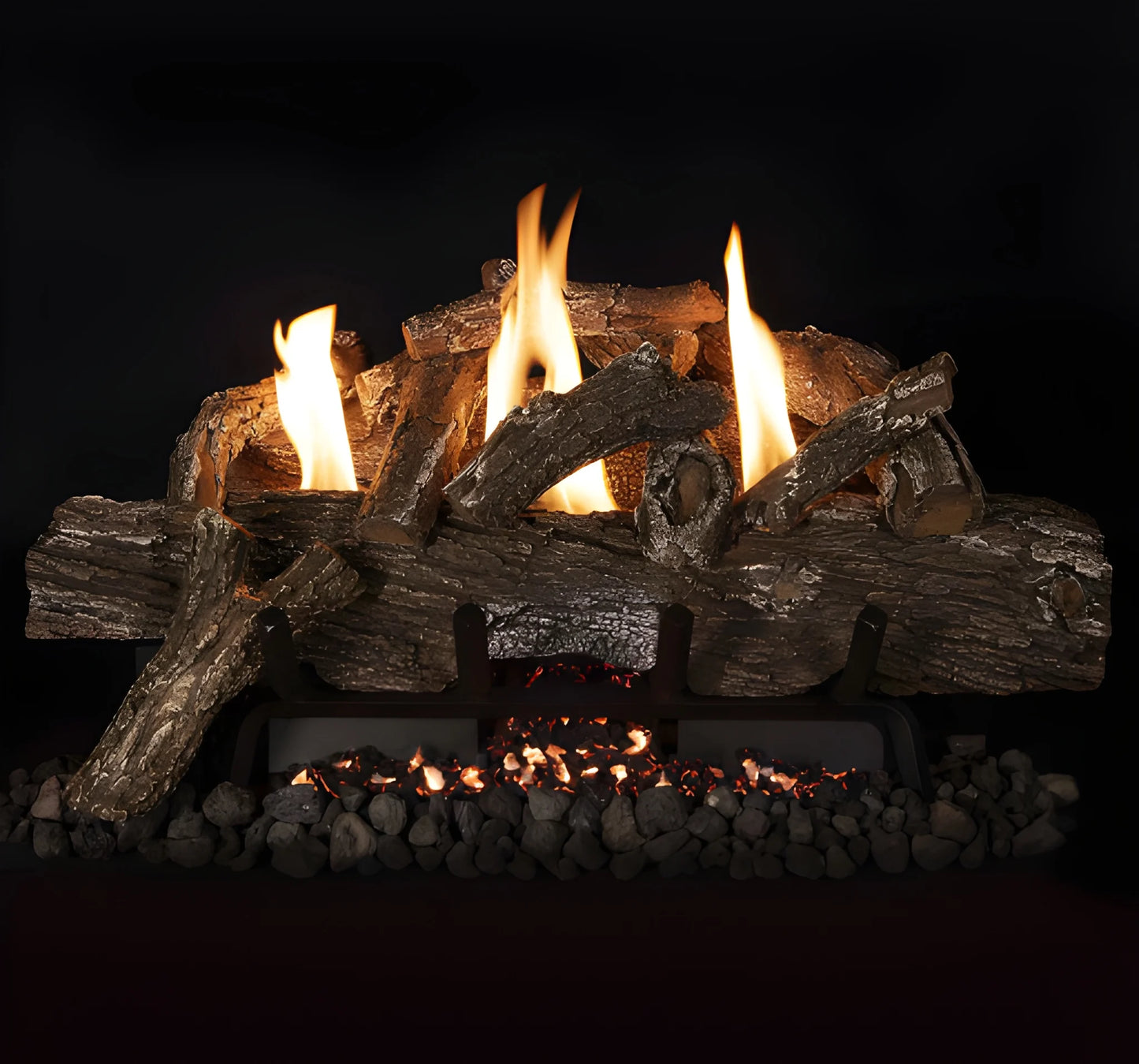 Grand Canyon Aged Red Oak Vent Free Gas Log Set