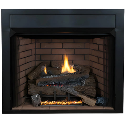 Superior VRT4036 36" Built-In Propane Vent-Free Gas Fireplace with Electronic Ignition & Blower