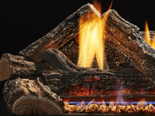 Monessen Burncrete Hybrid 18" Charisma 7 pc Log Set