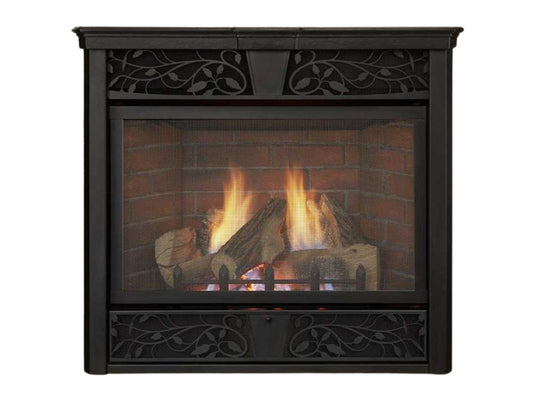 Monessen Symphony 32" Traditional Liquid Propane Fireplace Millivolt Control